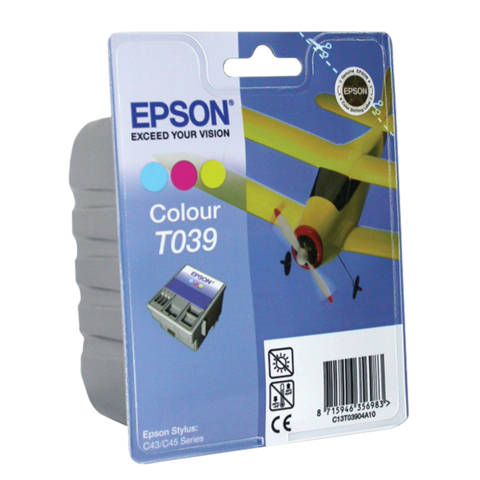 Картридж EPSON T039 цветной для C43/C45